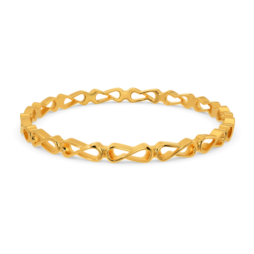 Teen Rebellion Gold Bangles