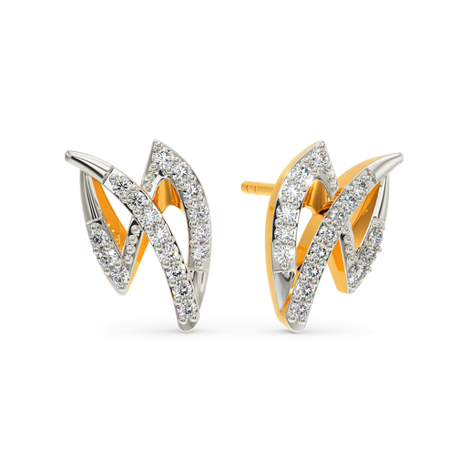 Chords Of Symphony Diamond Earrings