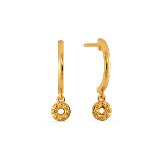 Glitter Glow Gold Earrings