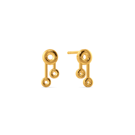 Glitter Babe Gold Earrings