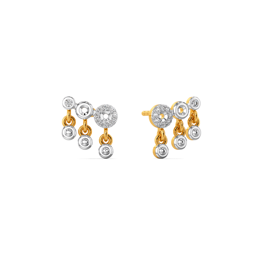 Glitter Bomb Diamond Earrings