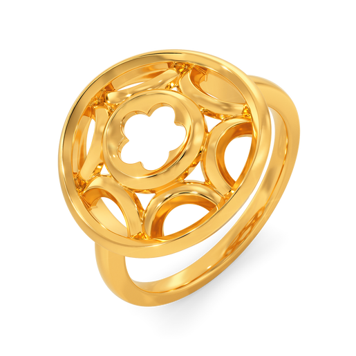 Gothic Luxe Gold Rings
