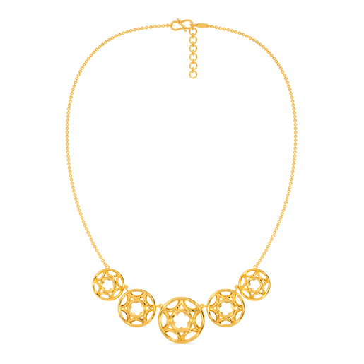 Gothic Luxe Gold Necklaces