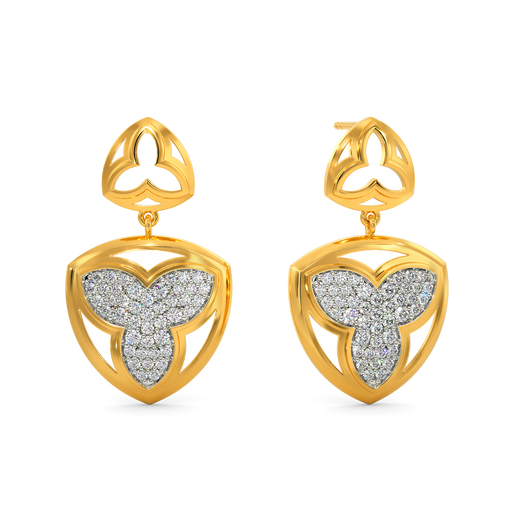 Gothic Fairytale Diamond Earrings