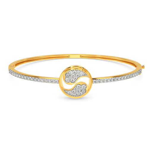 Smudged N Smokey Diamond Bangles