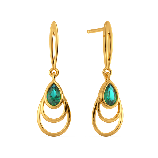 Blush Bloom Gemstone Earrings