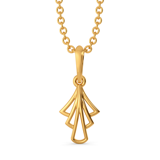 Hemline Grace Gold Pendants