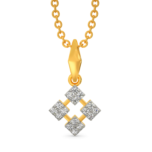 Luminous Links Diamond Pendants