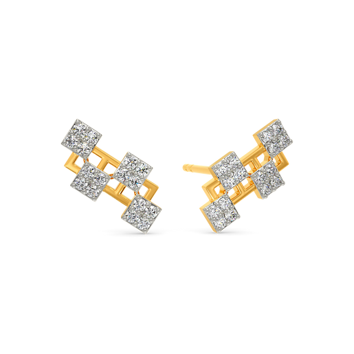 Luminous Links Diamond Earrings