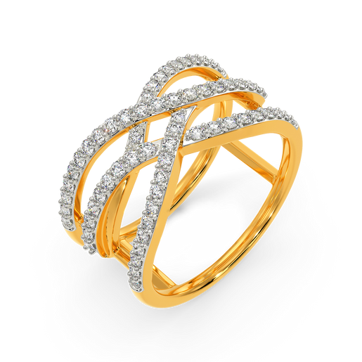 Shades of Beige Diamond Rings