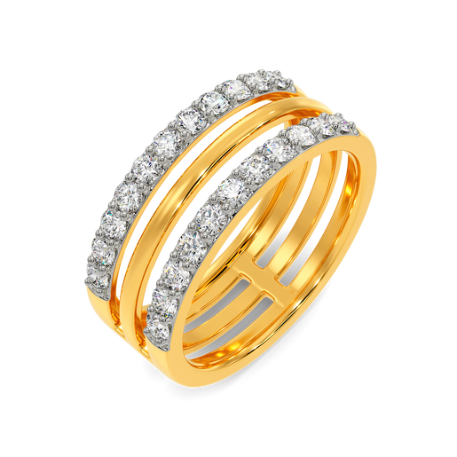 Shearling Diamond Rings