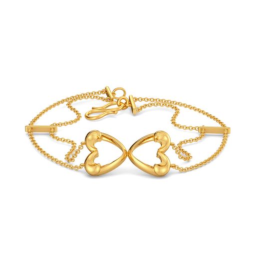 Love Palm Gold Bracelets