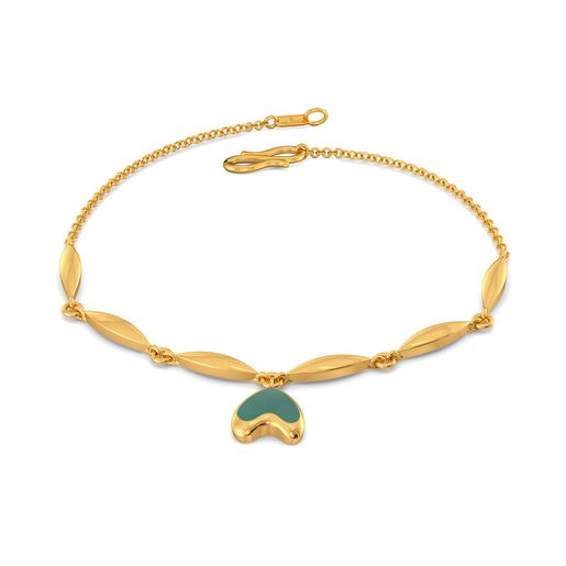 Seal the Teal Gold Bracelets