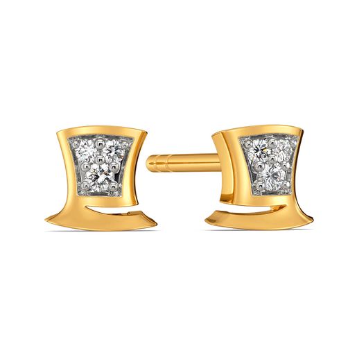 Jolly Hats Diamond Earrings