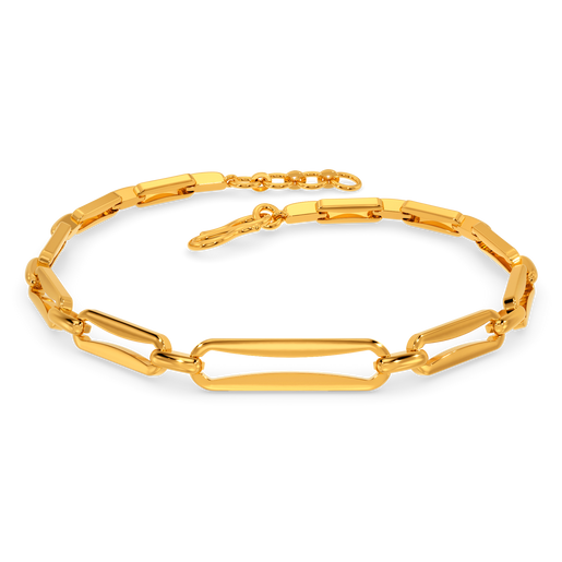 Vibin To Chains Gold Bracelets