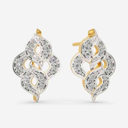 Knitty Gritty Diamond Earrings