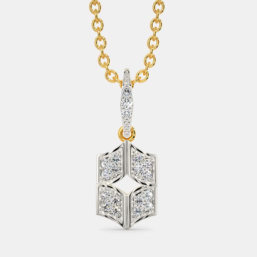 Knits All Over Diamond Pendants