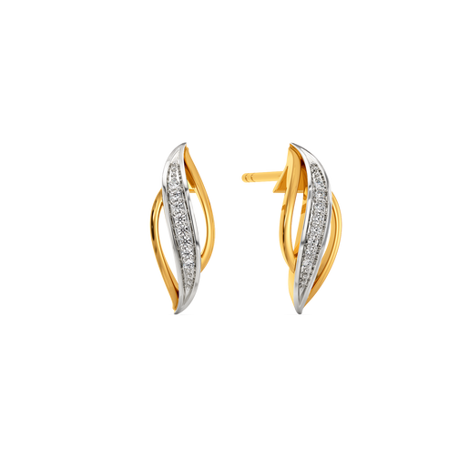 Leaflight Diamond Earrings