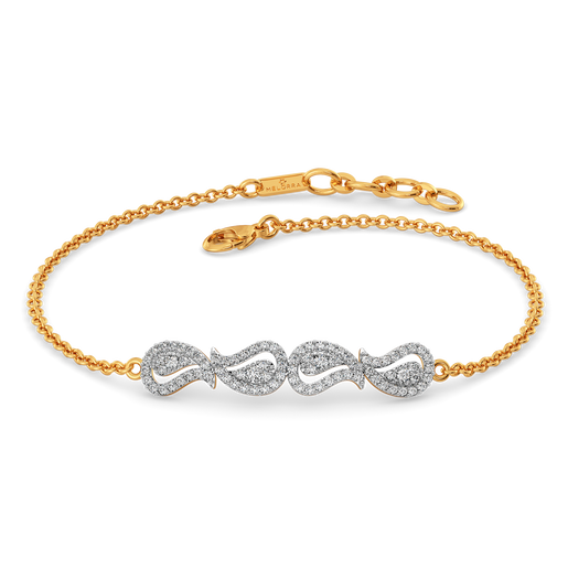 Swirling in Paisleys Diamond Bracelets