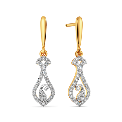 Vintage Revival Diamond Earrings