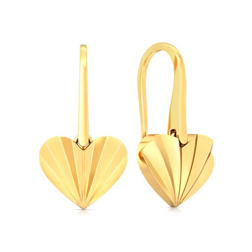 Radical Romance Gold Earrings