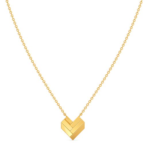 Saint Valentine Gold Necklaces