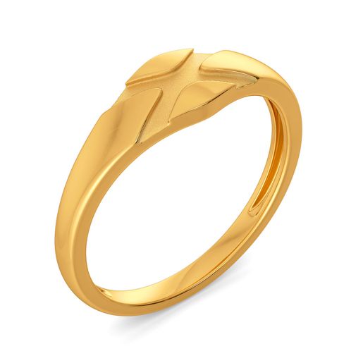 Edgy Essentials Gold Rings