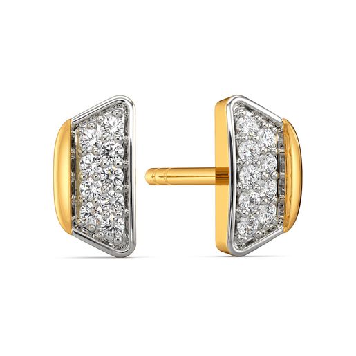 Neutral Nudge Diamond Earrings