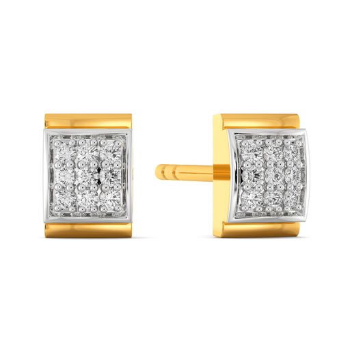Edgy Editions Diamond Earrings