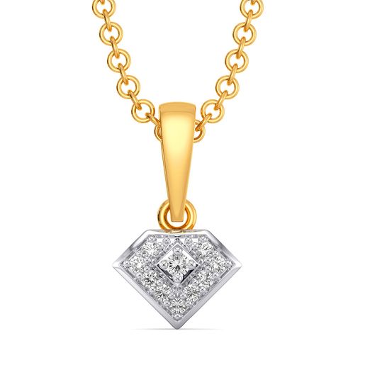Bold Bolts Diamond Pendants
