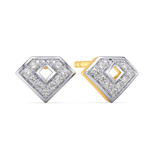 Bold Bolts Diamond Earrings