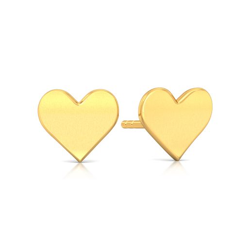 Love Me Tender Gold Earrings