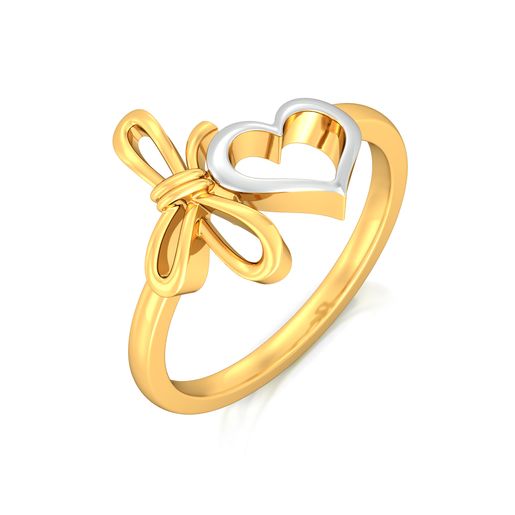 My Valentine Gold Rings