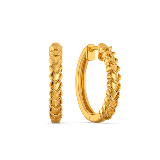 Nishka Gold Earrings