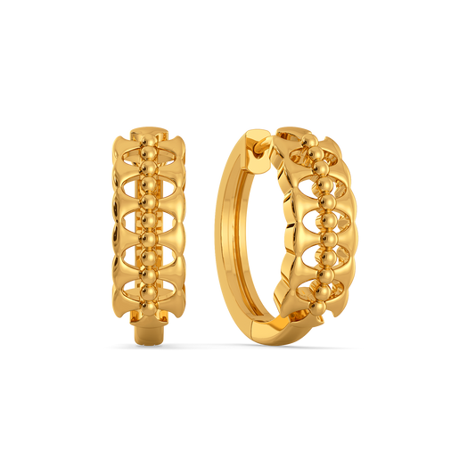Jivika Gold Earrings