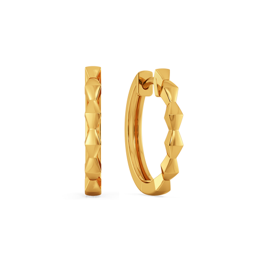 Sunset Love Gold Earrings