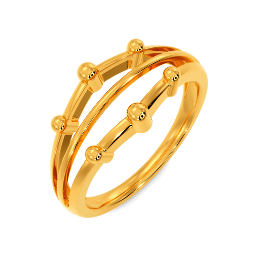 Bits n Beads Gold Rings