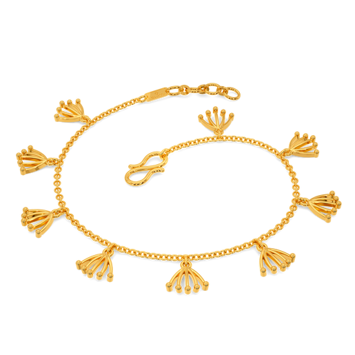 Beaded Fantasy Gold Bracelets