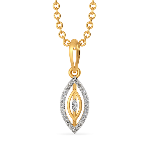 Stripes in style Diamond Pendants