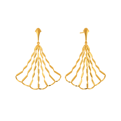 Party Princess Gold Earrings