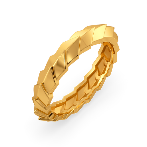 Timeless Tie Gold Rings