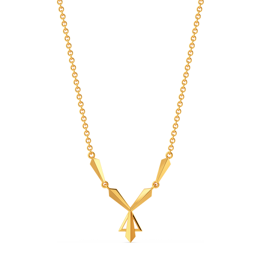 Timeless Tie Gold Necklaces