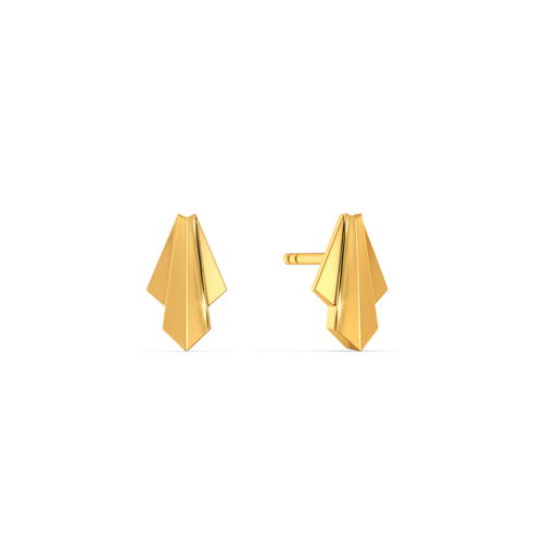 Timeless Tie Gold Earrings