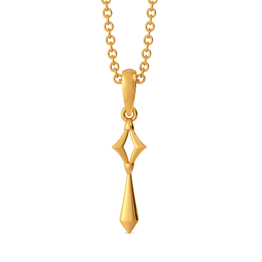 Power Knot Gold Pendants