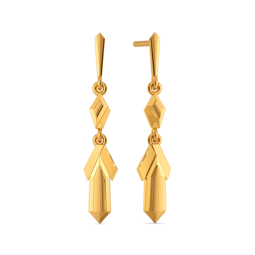 Tie the Power Gold Earrings