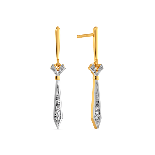Simply Tied Diamond Earrings