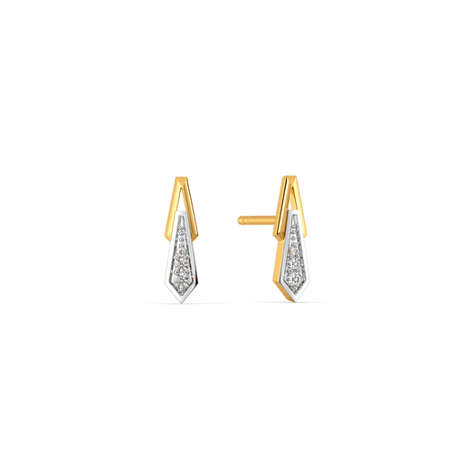 Simply Tied Diamond Earrings