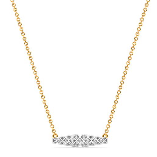 Lustre Loop Diamond Necklaces