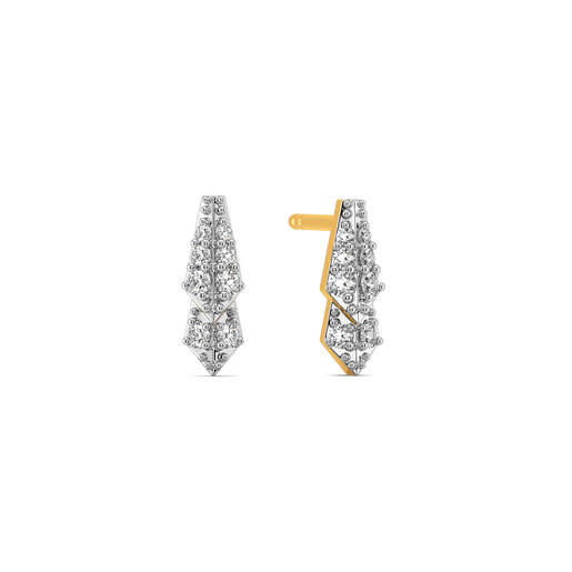 Lustre Loop Diamond Earrings