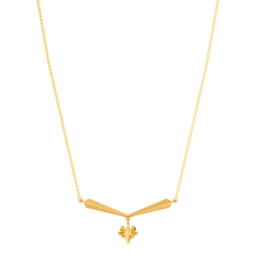 Prim N Petal Gold Necklaces